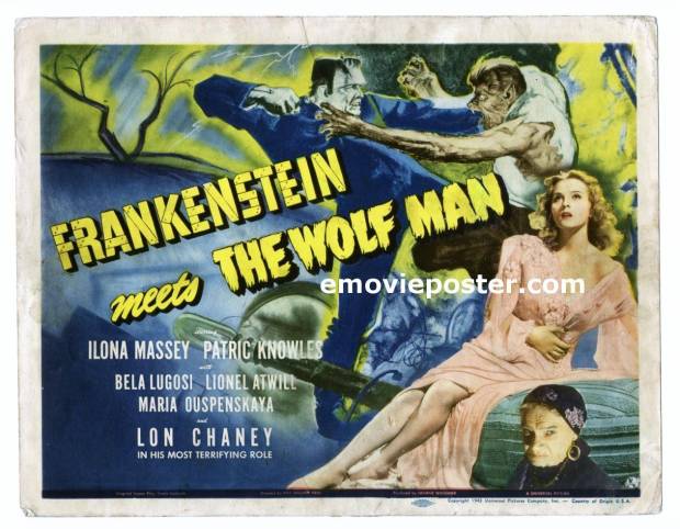 Frankenstein Meets the Wolf Man