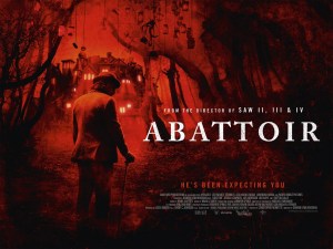 poster for horror movie Abattoir