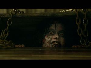 image fromt he horror movie Evil Dead