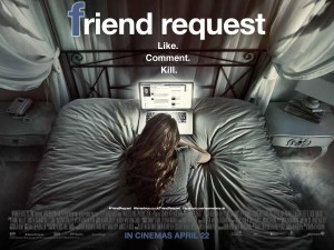 poster for horror movie Friend Request