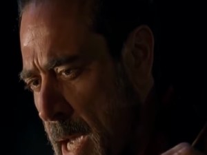 Negan uncensored in The Walking Dead