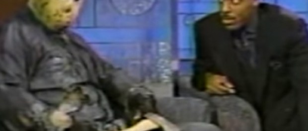 Jason Voorhees and Arsenio Hall