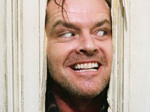 Jack Nicholson in The Shining