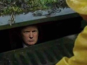 President Trump as Pennywise