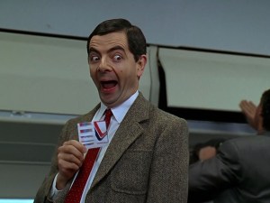 Mr. Bean goes horror