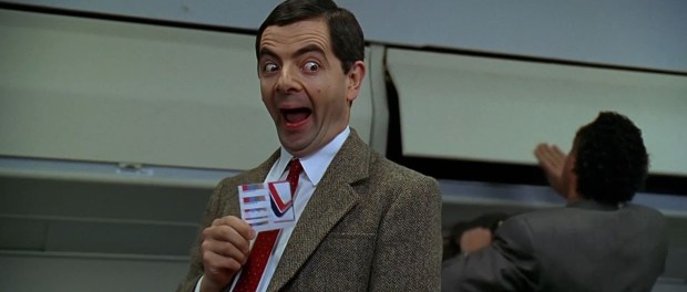 Mr. Bean goes horror